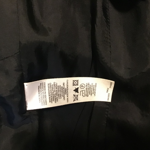 Vintage wool, French Connection coat, sz 4 - Picture 4 of 5